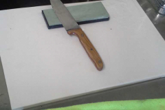Kitchen Knife Blade Sharpening